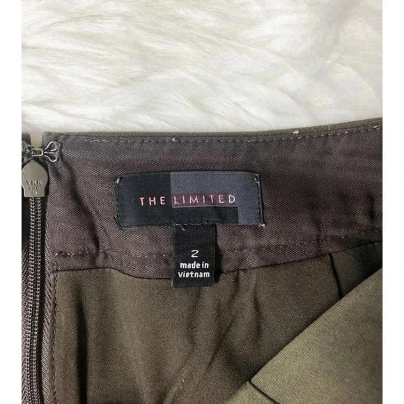 The Limited Olive Green Pencil Skirt - Picture 4 of 4